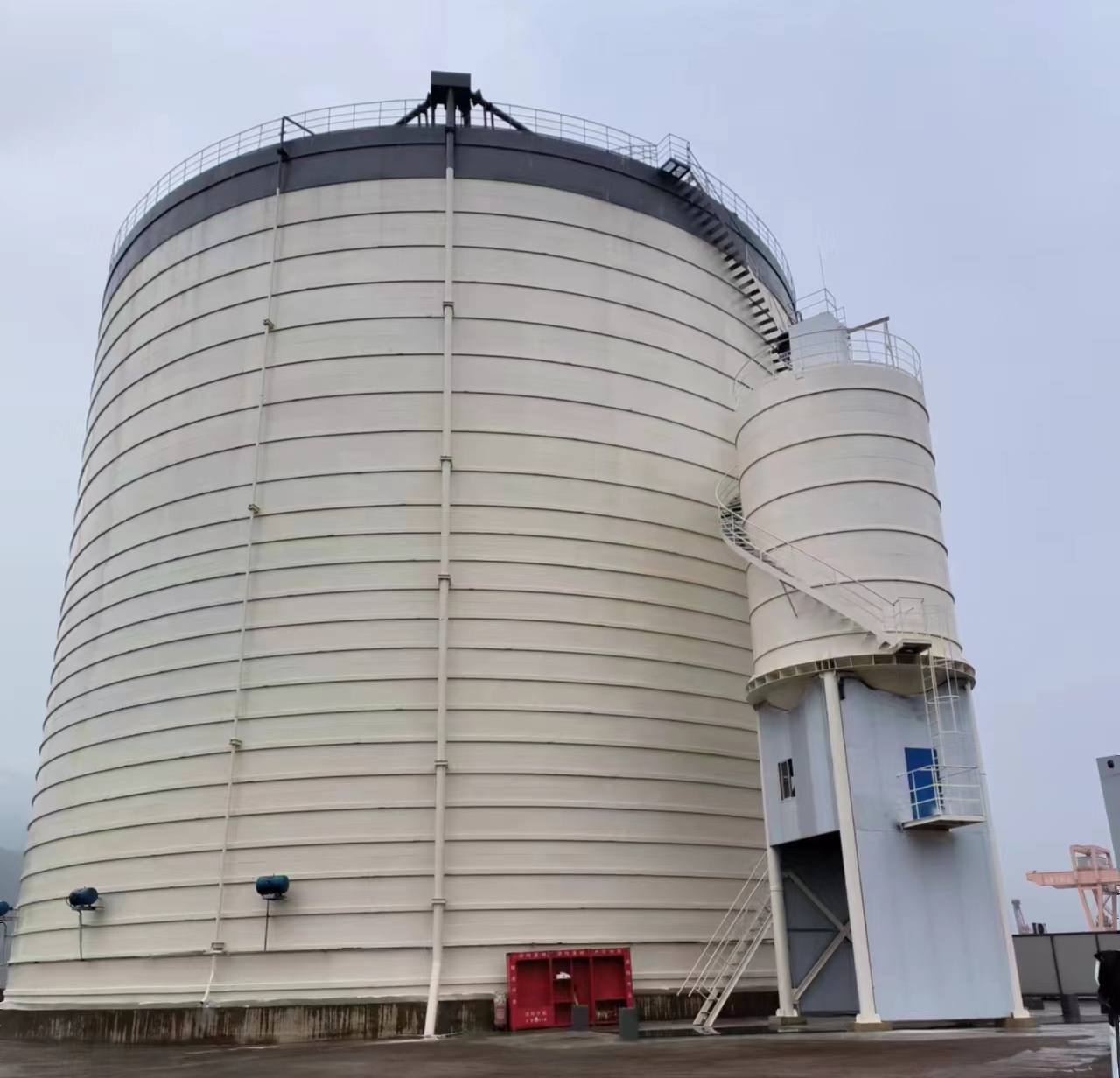 商城10万吨水泥钢板库